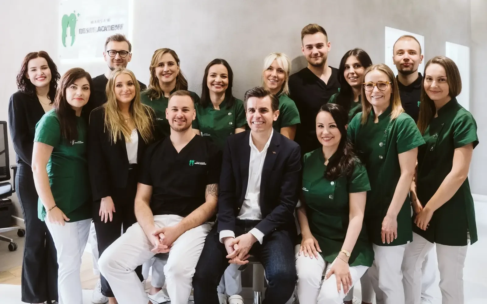 Zespół kliniki Warsaw Dental Academy